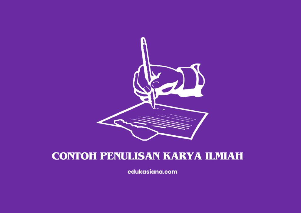 contoh penulisan karya ilmiah