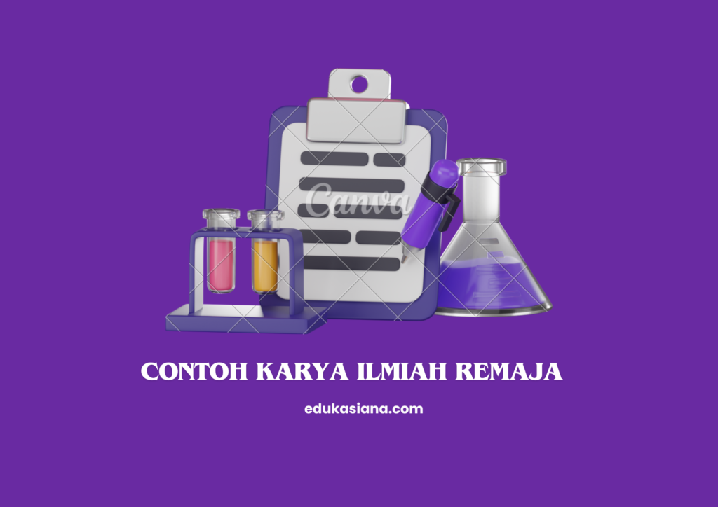 contoh karya ilmiah remaja (Canva)