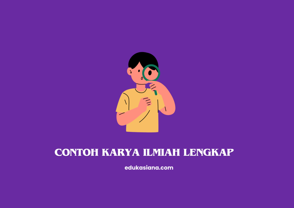 contoh karya ilmiah lengkap (Canva)