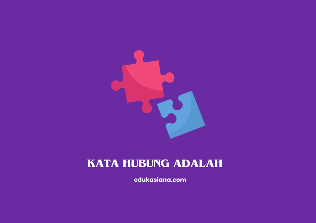 kata hubung adalah (Canva)